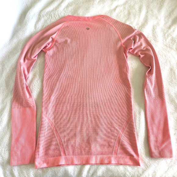 Lululemon Swiftly Tech Long-Sleeve T-Shirt, Flashlight, *Stained* - Picture 4 of 8